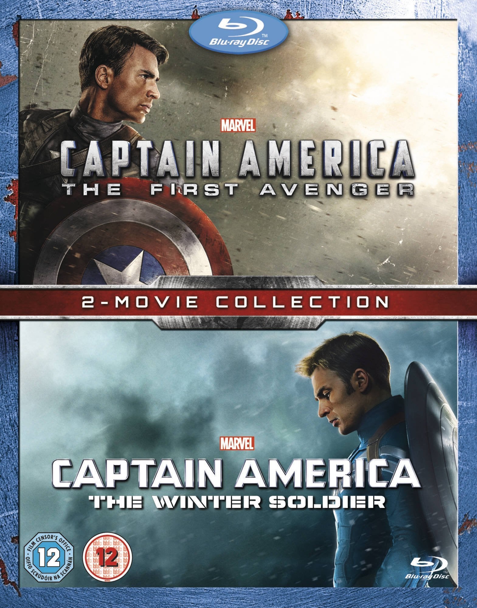Captain America: The First Avenger / Captain America: The Winter Soldier: 2 Movie Collection (2011-2014) (Blu-Ray Movie) (Pre-owned)