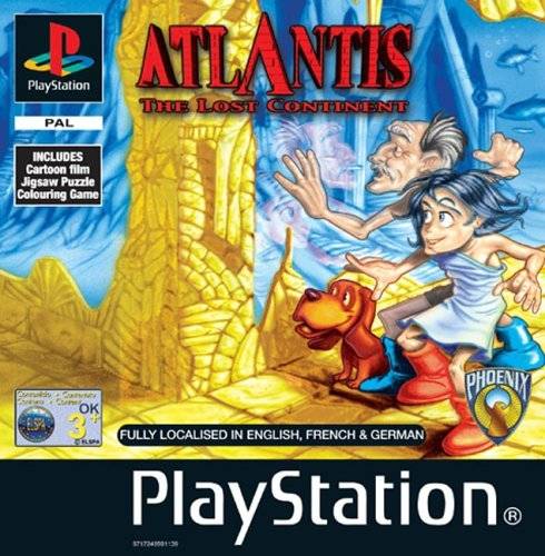 Atlantis: The Lost Continent (PS1) (Pre-owned)