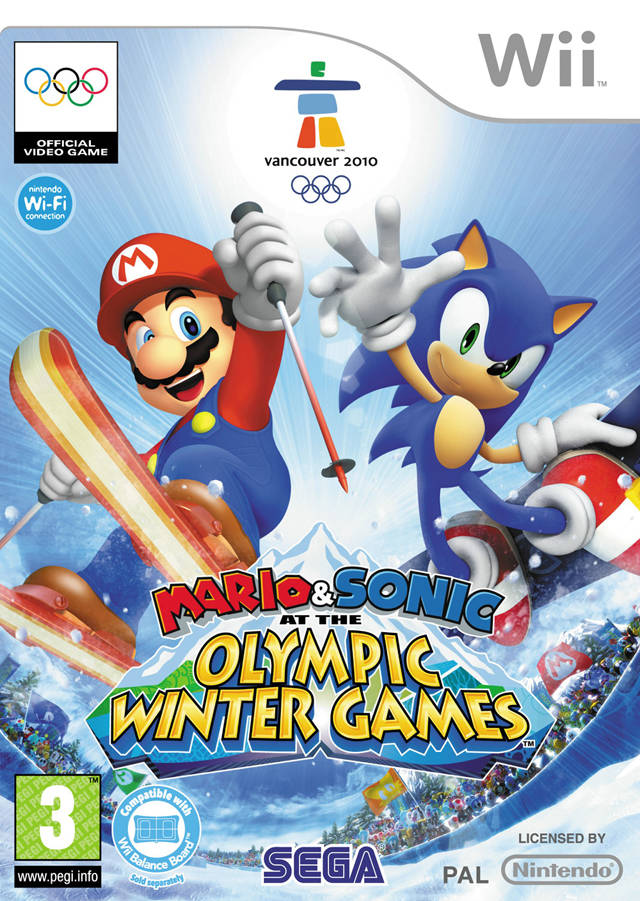 Mario & Sonic at the Olympic Winter Games (Wii) (Pre-owned)