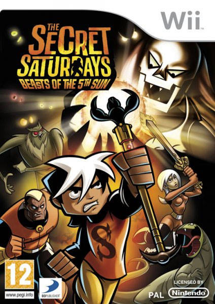 The Secret Saturdays: Beasts of the 5th Sun (Wii) (Pre-owned)