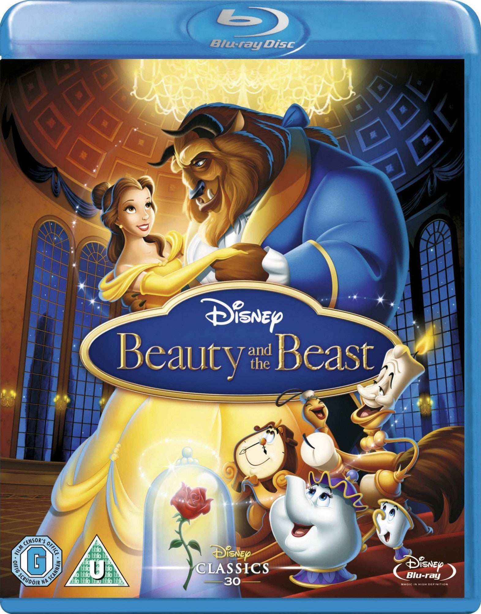 Beauty and the Beast (1991) (Blu-Ray Movie) (Pre-owned)