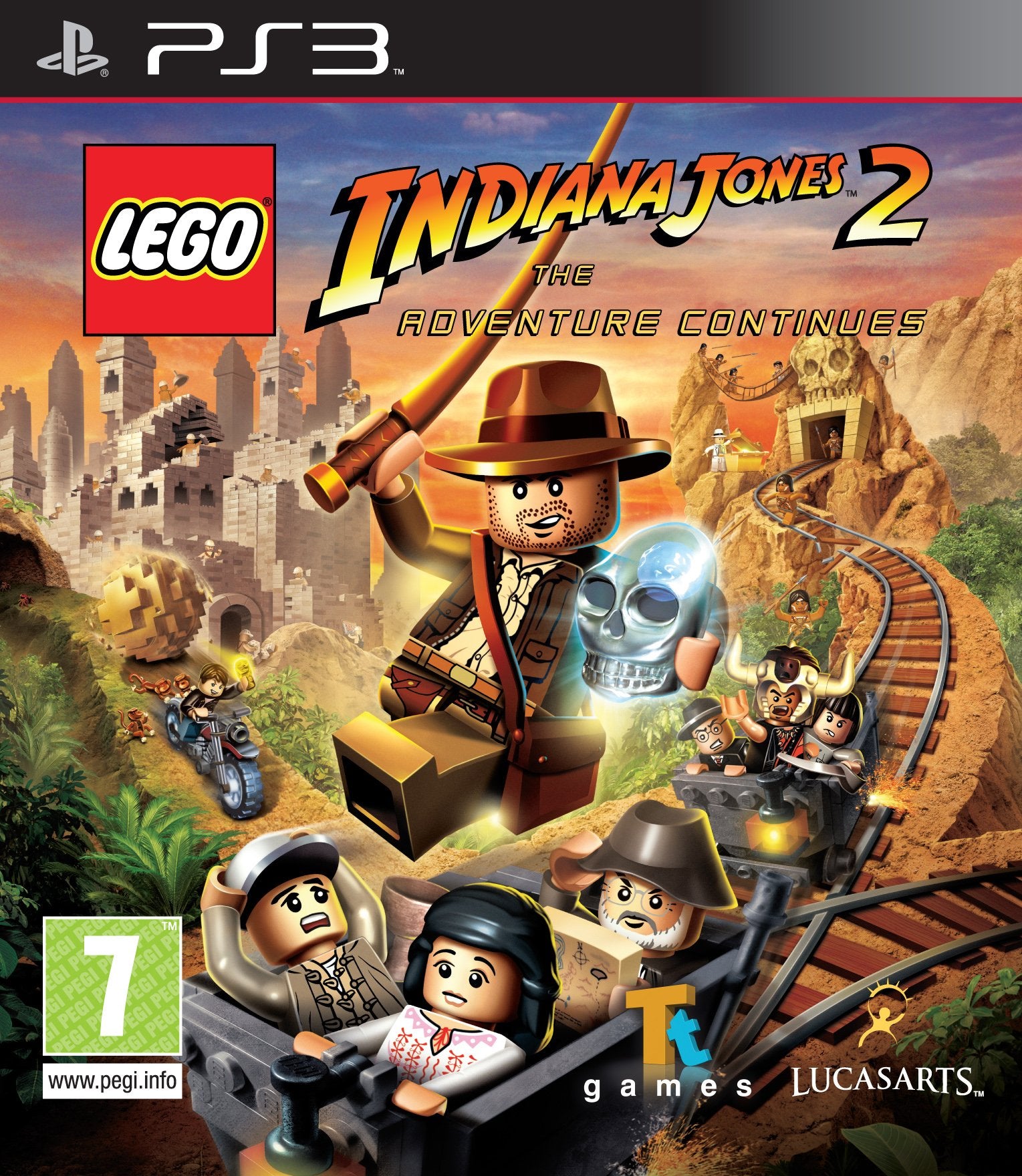 LEGO Indiana Jones 2: The Adventure Continues (PS3) (Pre-owned)