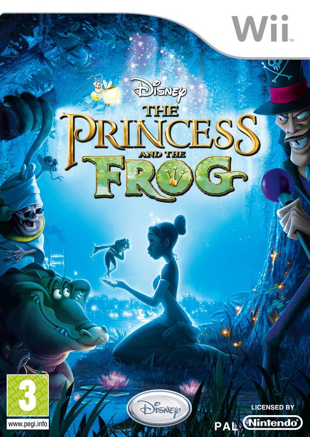Disney The Princess & The Frog (Nintendo Wii) (Pre-owned)