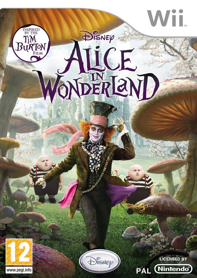 Disney Alice in Wonderland (Nintendo Wii) (Pre-owned)