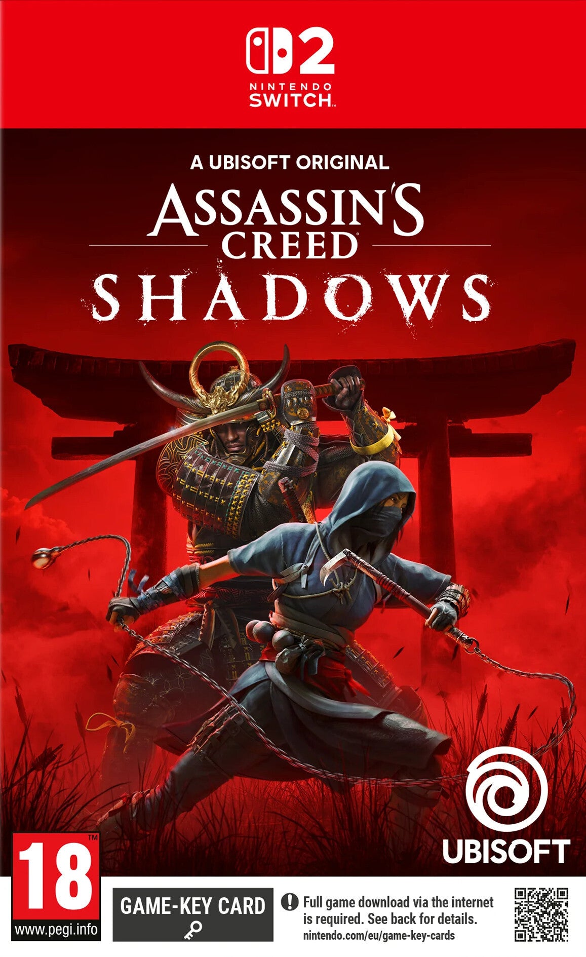Assassin's Creed: Shadows (Game-Key Card) (Nintendo Switch 2)