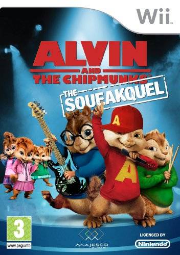 Alvin and The Chipmunks: The Squeakquel (Nintendo Wii) (Pre-owned)