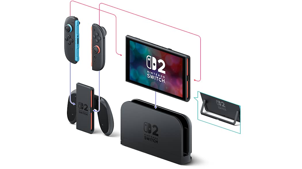 Nintendo Switch 2 Console (v1) [Mario Kart World Bundle]
