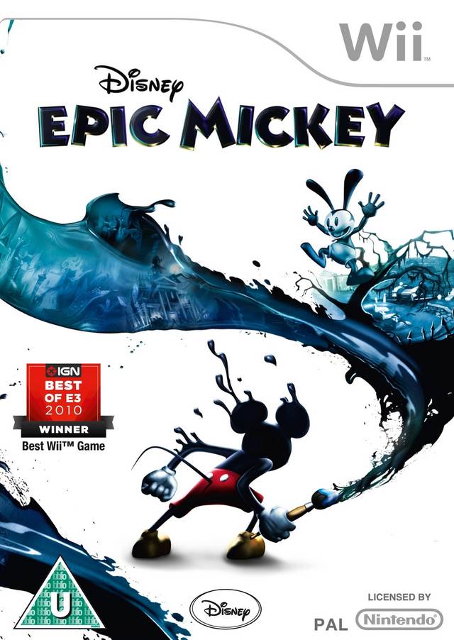 Disney Epic Mickey (Nintendo Wii) (Pre-owned)