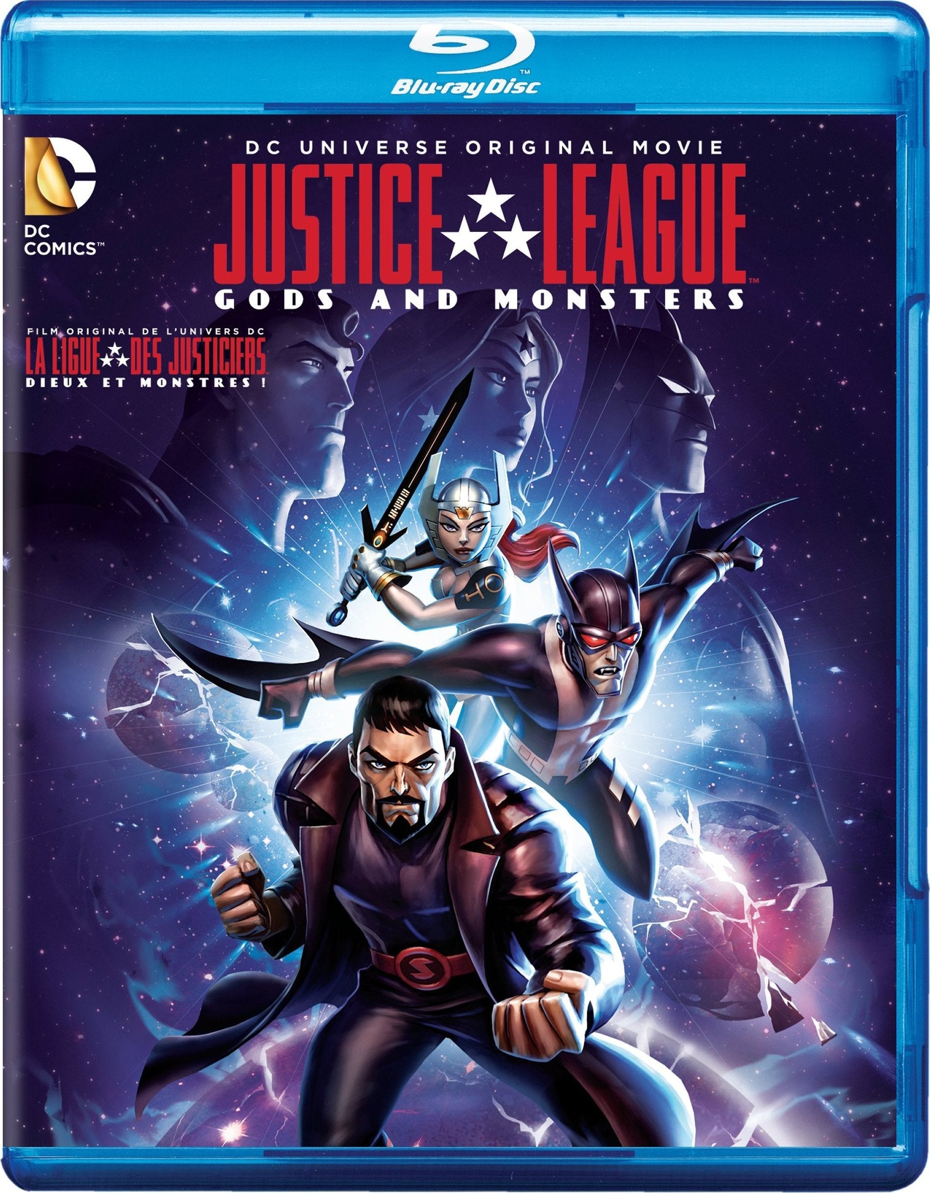 Justice League: Gods & Monsters (2015) (Blu-Ray Movie) (Pre-owned)