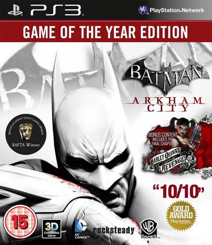 Batman: Arkham City - Game of the Year Edition (PS3) (Pre-owned) - GameStore.mt | Powered by Flutisat