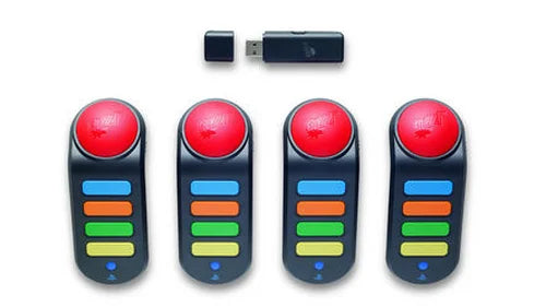 Buzz! Buzzer Controllers Set for PS2 & PS3 (Pre-owned)