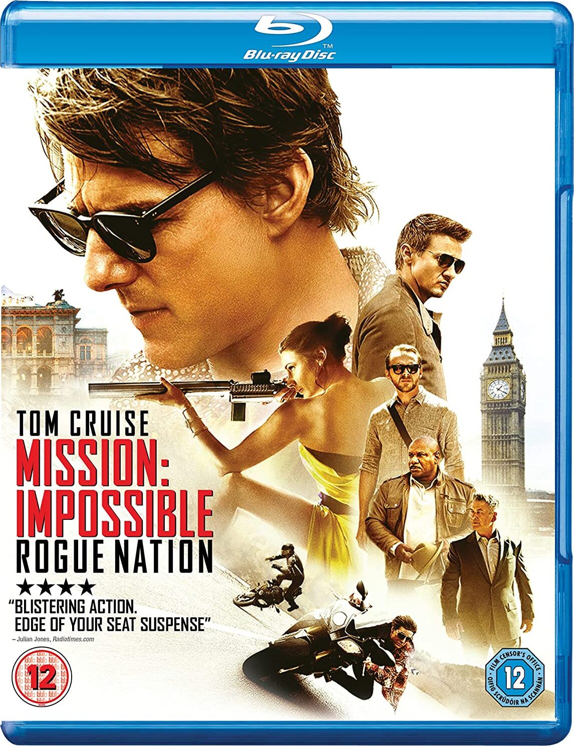 Mission: Impossible - Rogue Nation (2015) (Blu-Ray Movie) (Pre-owned)