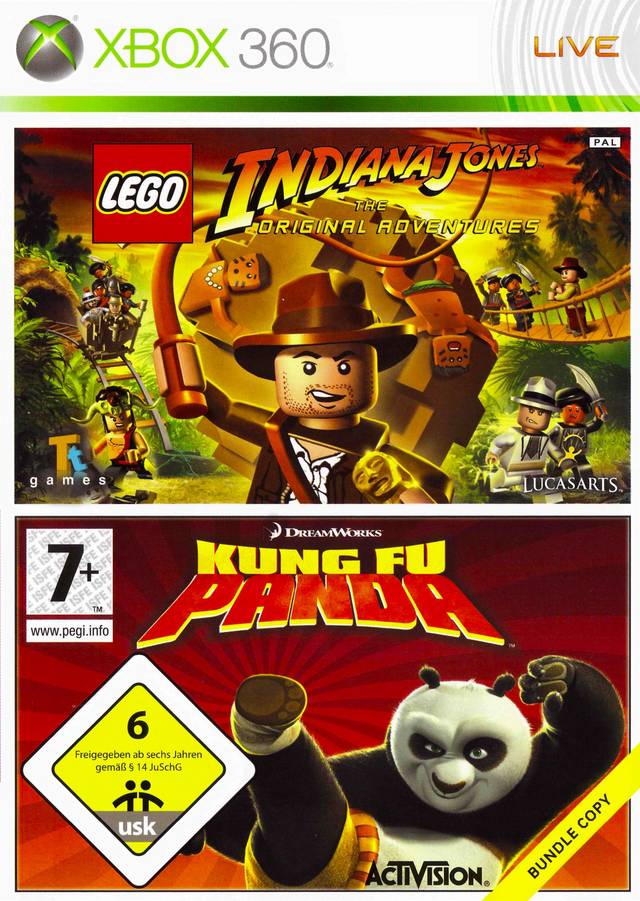 LEGO Indiana Jones and Kung Fu Panda Combo (Xbox 360) (Pre-owned)