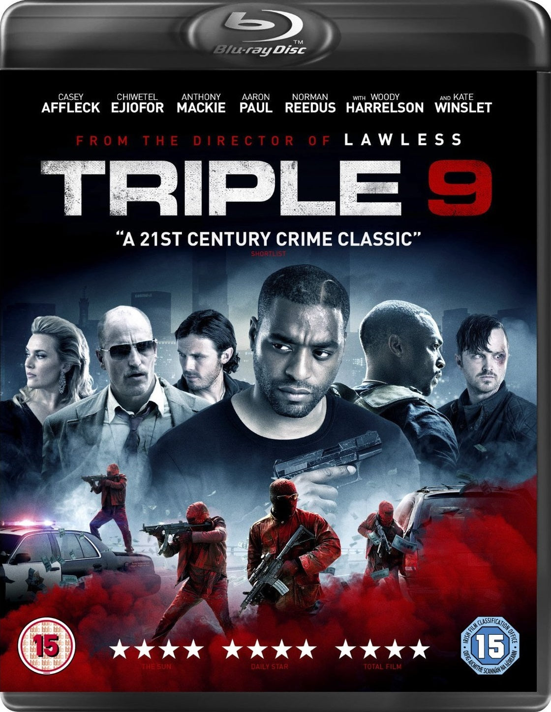 Triple 9 (2016) (Blu-Ray Movie) (Pre-owned)