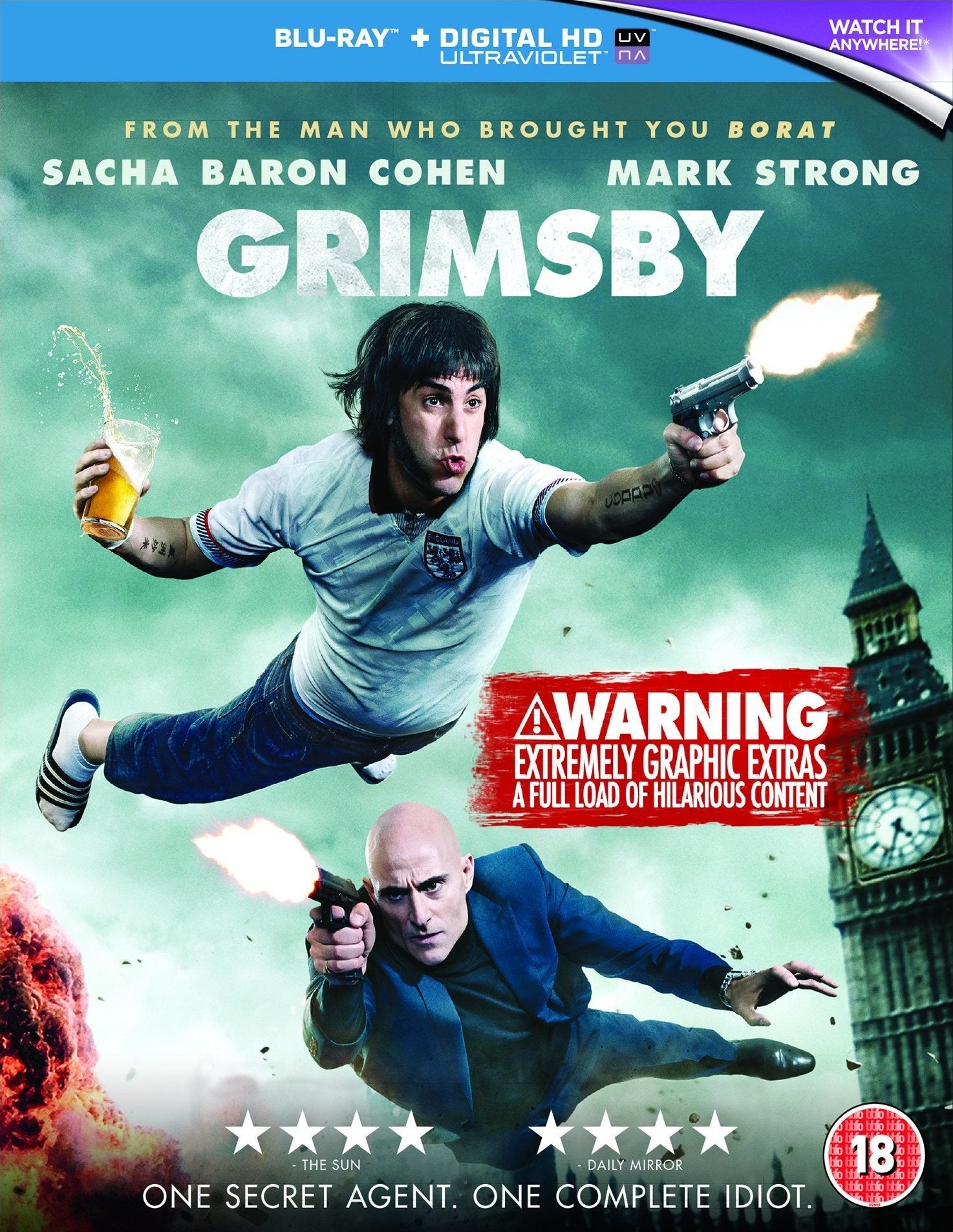 Grimsby (2016) (Blu-Ray Movie) (Pre-owned)