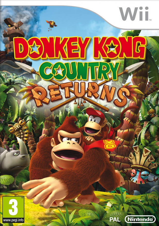 Donkey Kong Country Returns (Wii) (Pre-owned)