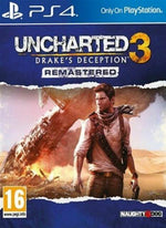 Uncharted 3: Drake's Deception Remastered (PS4) (Pre-owned)