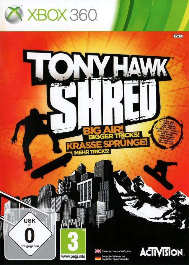 Tony Hawk Shred W/Board Bundle (Xbox 360) (Pre-owned)