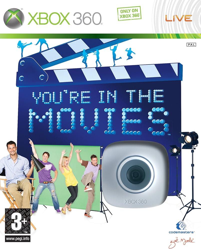 You're In The Movies [Camera Bundle] (Xbox 360) (Sealed)
