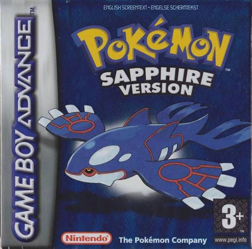 Pokémon Sapphire (Nintendo Game Boy Advance) (Pre-owned)