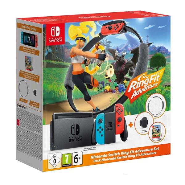Nintendo Switch Ring Fit Adventure Console Bundle (Complete in Box) [1 Month Warranty] (Pre-owned)