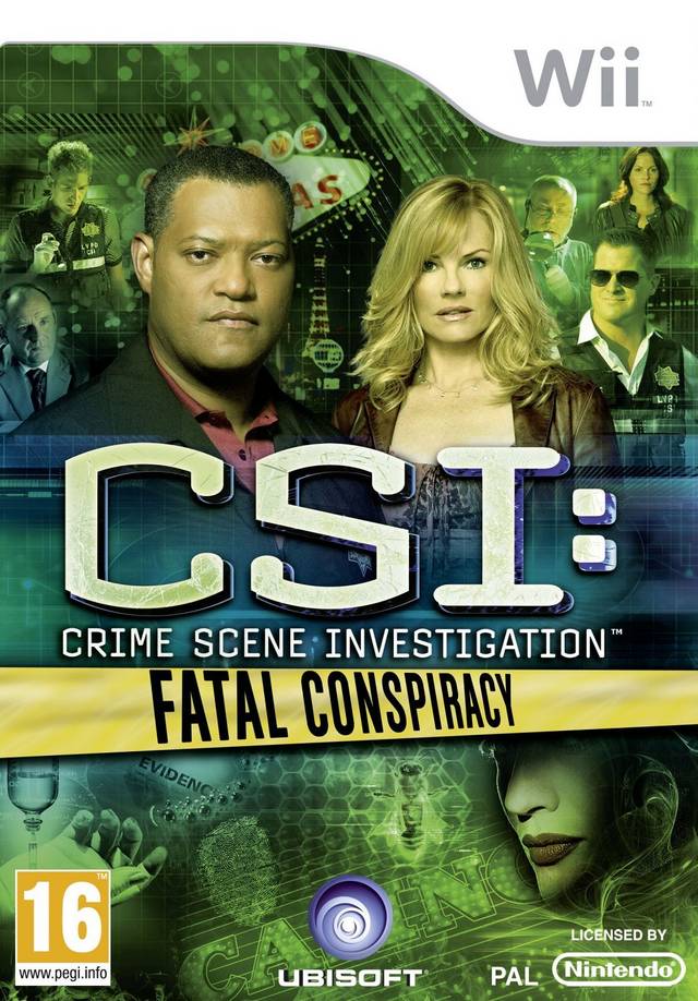 CSI: Crime Scene Investigation : Fatal Conspiracy (Nintendo Wii) (Pre-owned)