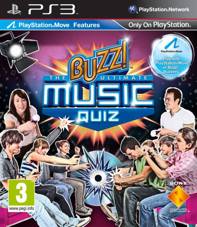Buzz! The Ultimate Music Quiz (PS3) (Pre-owned)