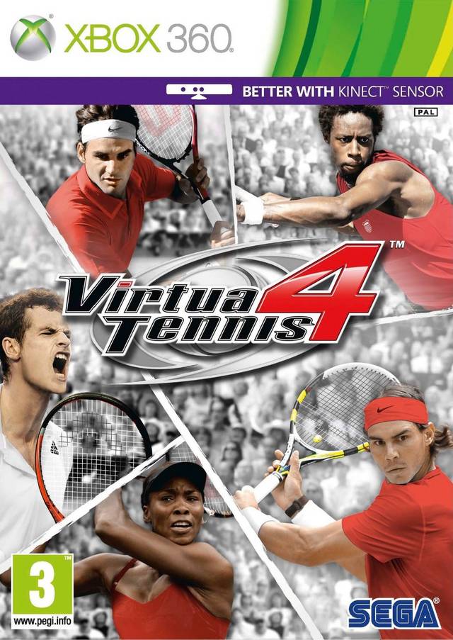 Virtua Tennis 4 (Xbox 360) (Pre-owned)