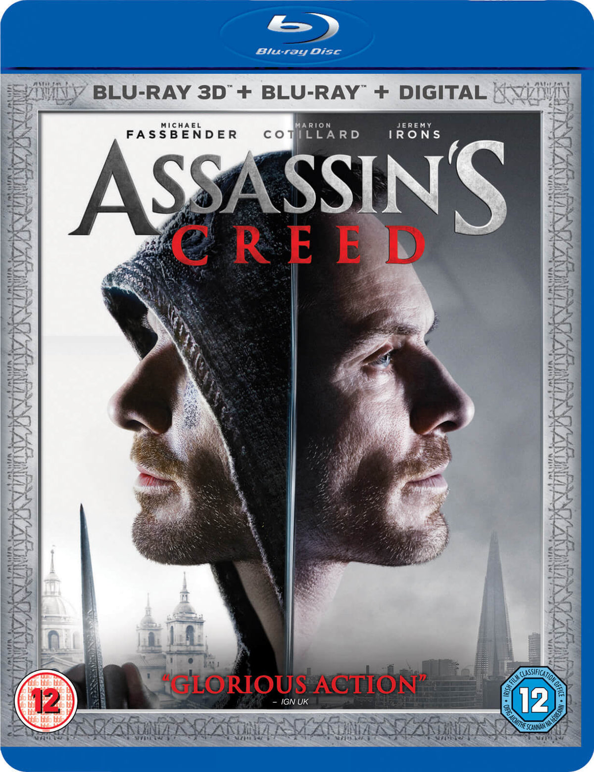 Assassin's Creed 3D +2D (2016) (Blu-Ray Movie) (Pre-owned)