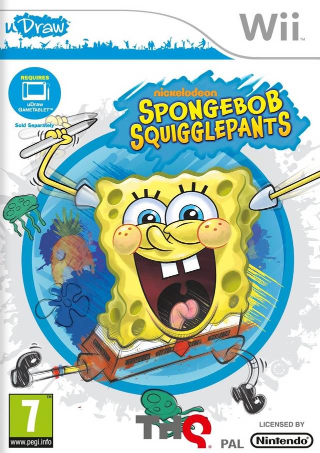 u Draw SpongeBob Squigglepants (Nintendo Wii) (Pre-owned)