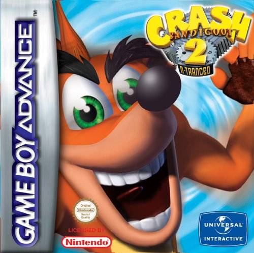Crash Bandicoot 2: N-Tranced (Nintendo Game Boy Advance) (Pre-owned)