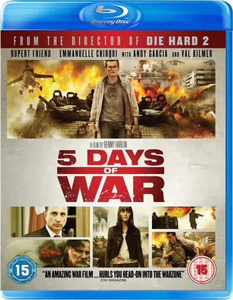 5 Days of War (2011) (Blu-Ray Movie) (Pre-owned)