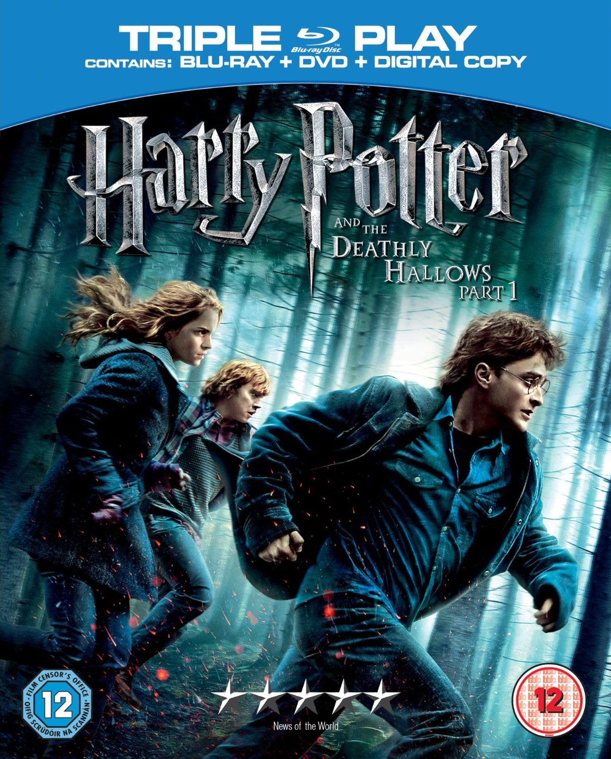 Harry Potter and the Deathly Hallows: Part 1 (2010) (Blu-Ray Movie) (Pre-owned)