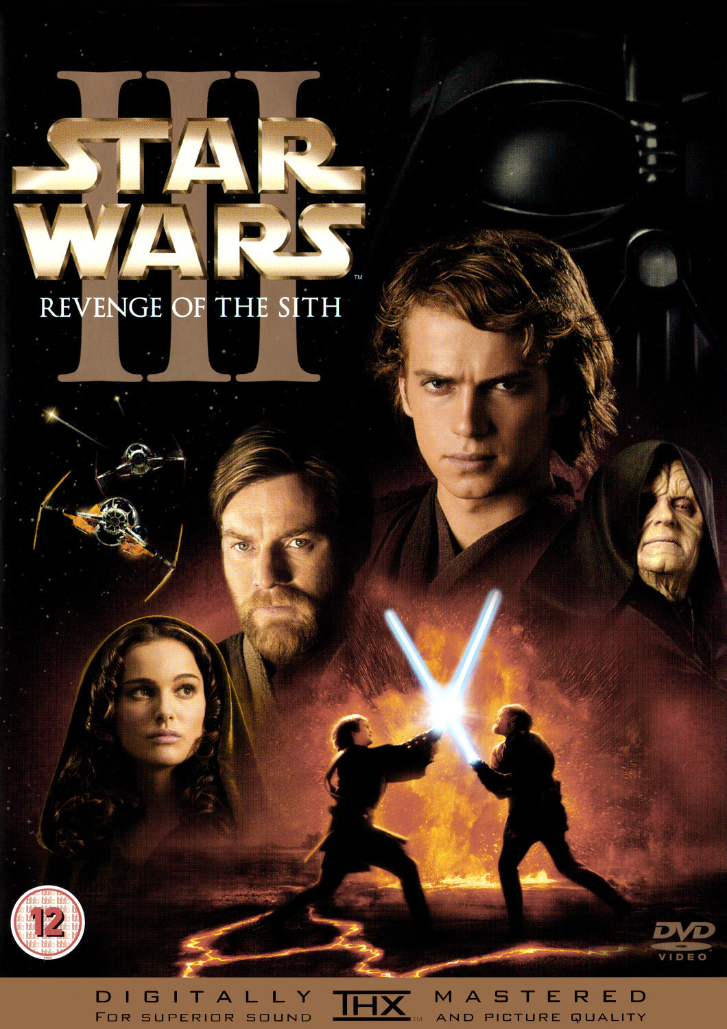 Star Wars III: Revenge of the Sith (2005) (DVD Movie) (Pre-owned)