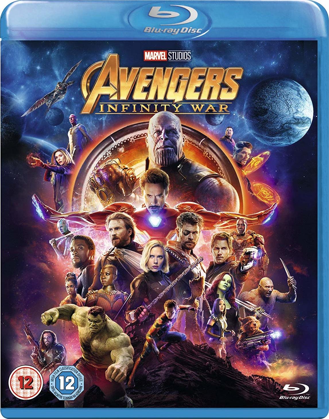 Avengers: Infinity War (2018) (Blu-Ray Movie) (Pre-owned)