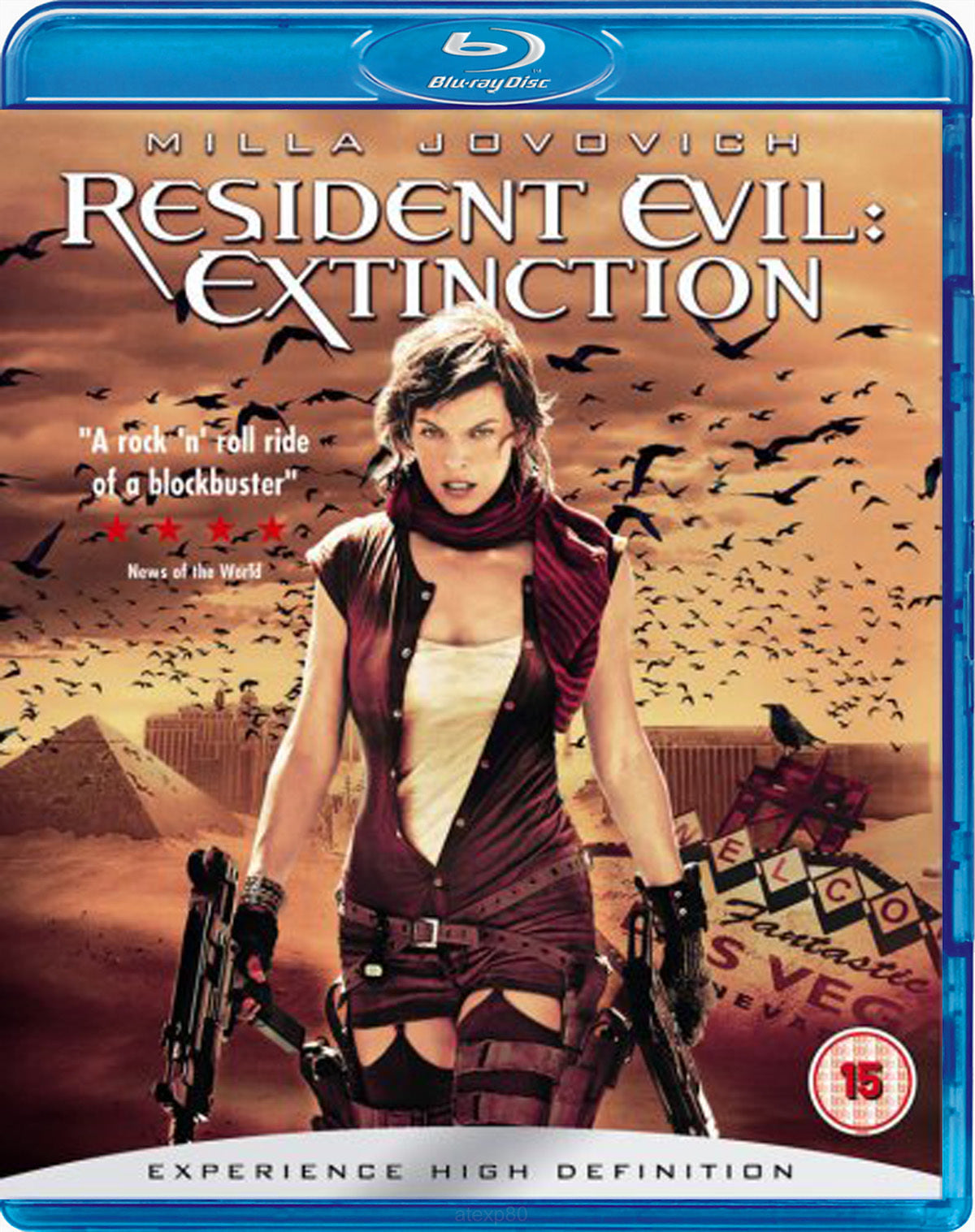 Resident Evil: Extinction (2007) (Blu-Ray Movie) (Pre-owned)