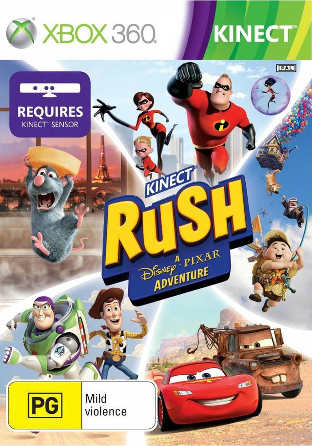 Kinect Rush: A Disney-Pixar Adventure (Xbox 360) (Pre-owned)