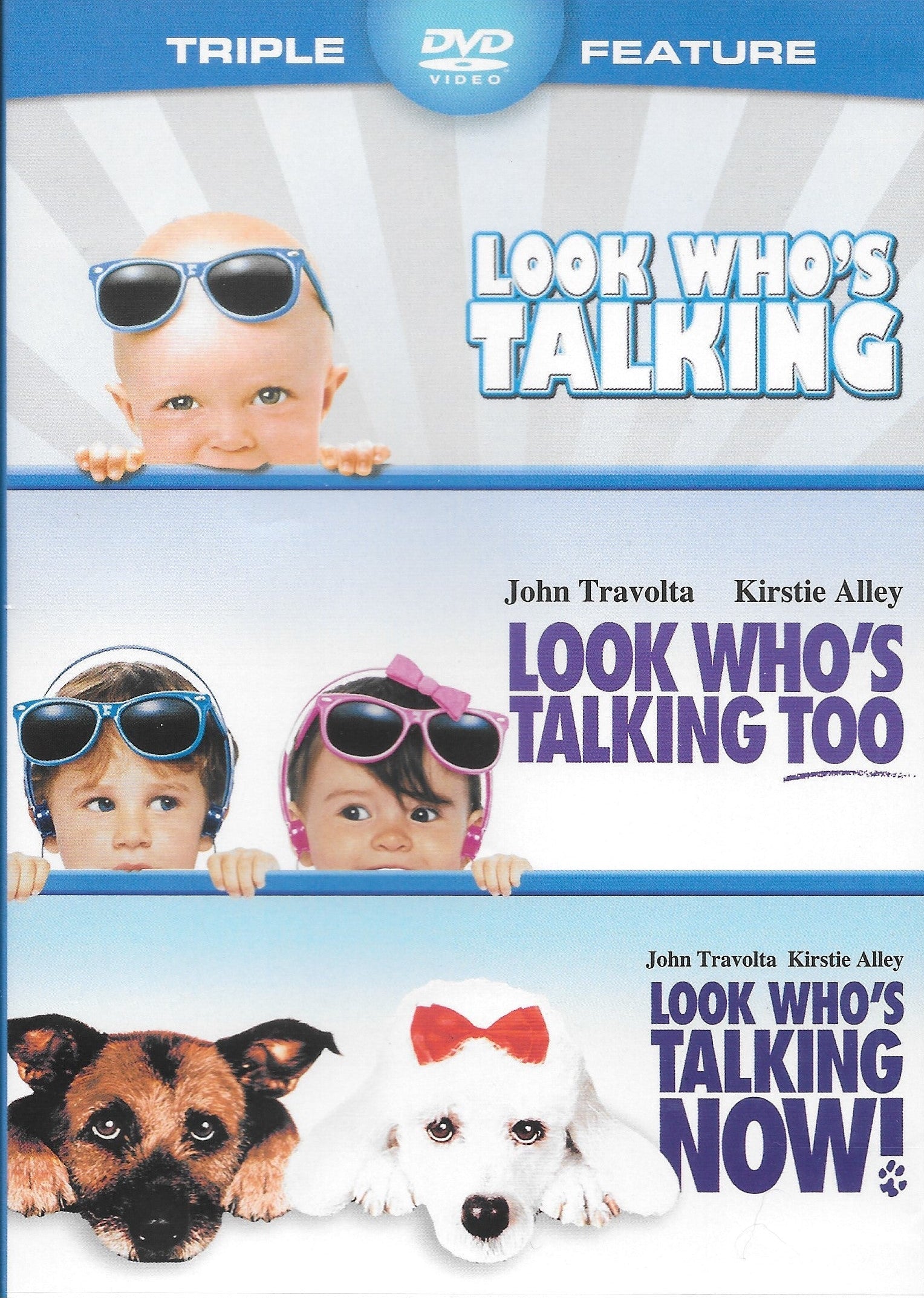 Look Who's Talking / Look Who's Talking Too / Look Who's Talking Now! (1989/1990/1993) (DVD Movie) (Pre-owned)