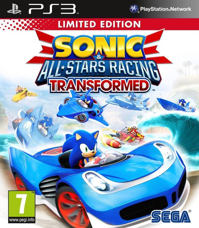 Sonic & All-Stars Racing Transformed - Limited Edition (PS3) (Pre-owned)