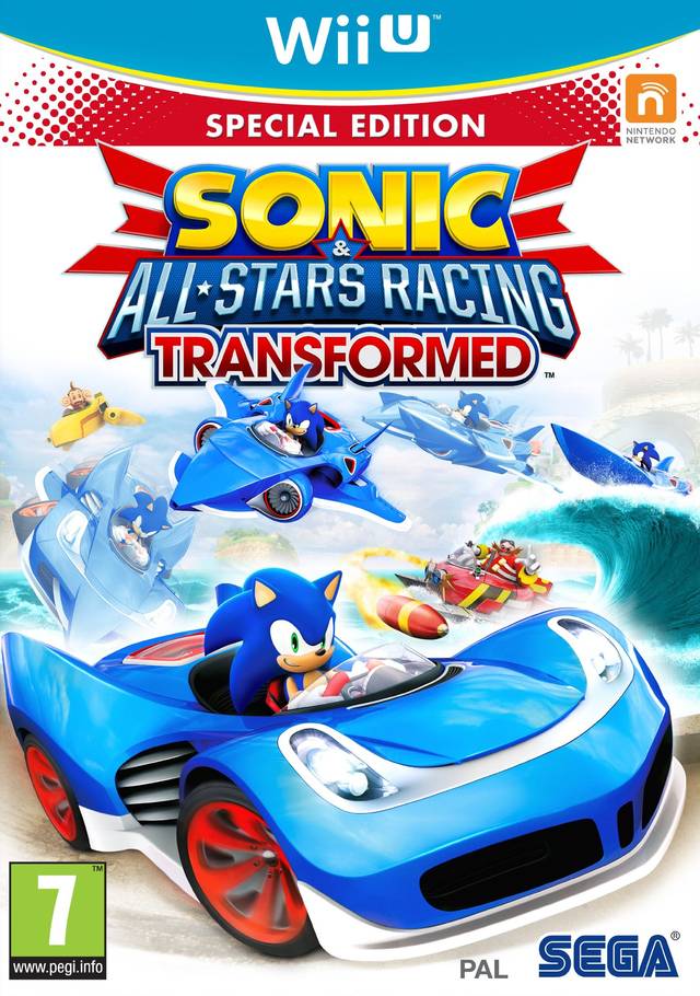 Sonic & All-Stars Racing Transformed (Wii U) (Pre-owned)