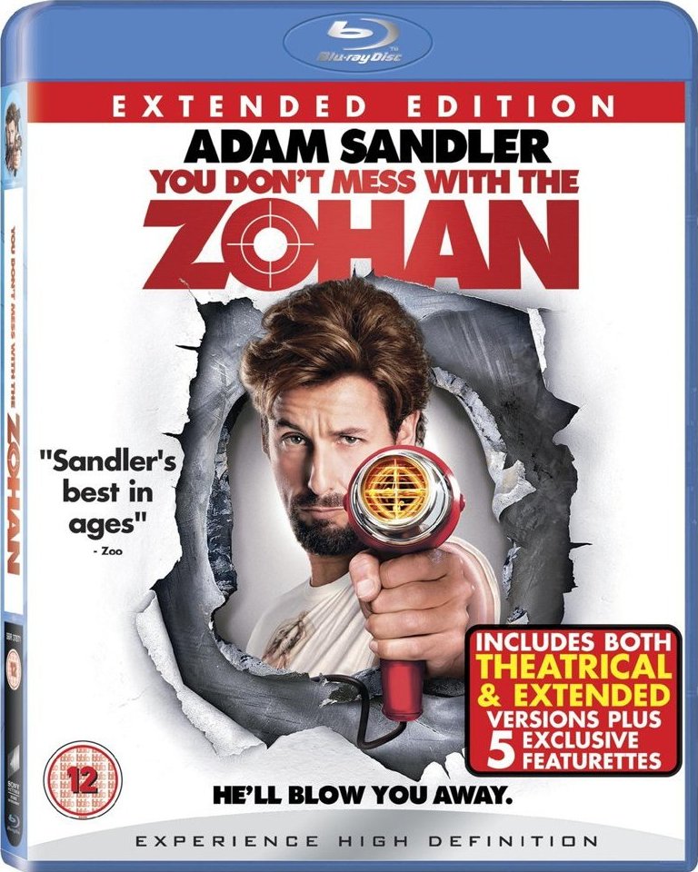 You Don't Mess with the Zohan [Extended Edition] (2008) (Blu-Ray Movie) (Pre-owned)