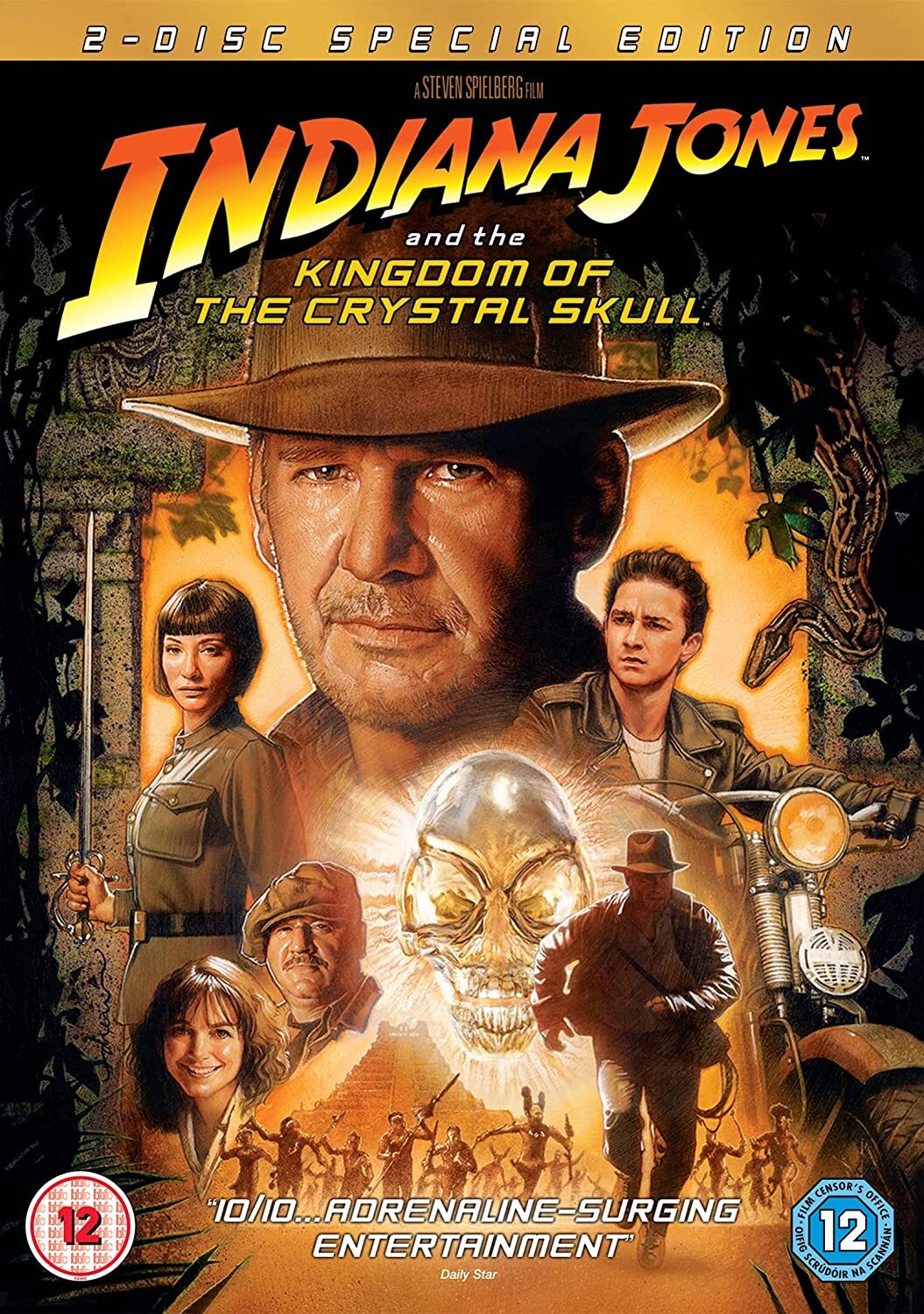 Indiana Jones and the Kingdom of the Crystal Skull [2-Disc Special Edition] (2008) (DVD Movie) (Pre-owned)