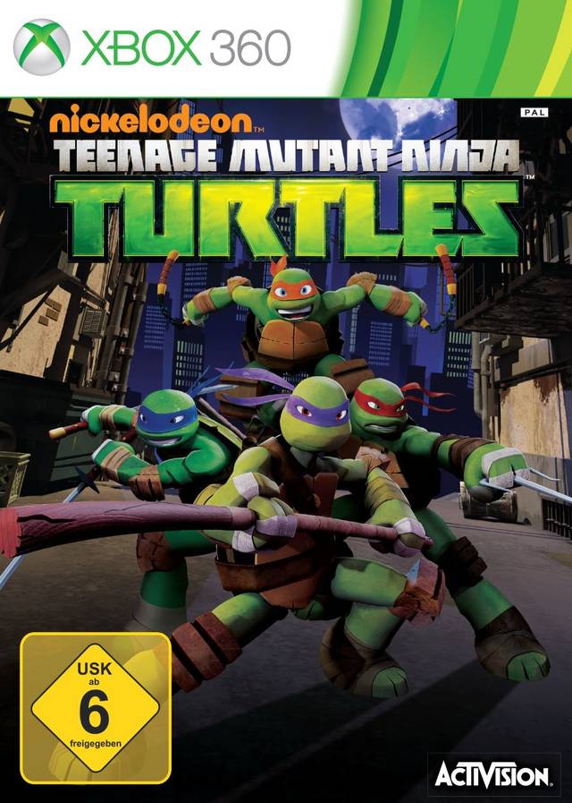 Nickelodeon Teenage Mutant Ninja Turtles (Xbox 360) (Sealed)