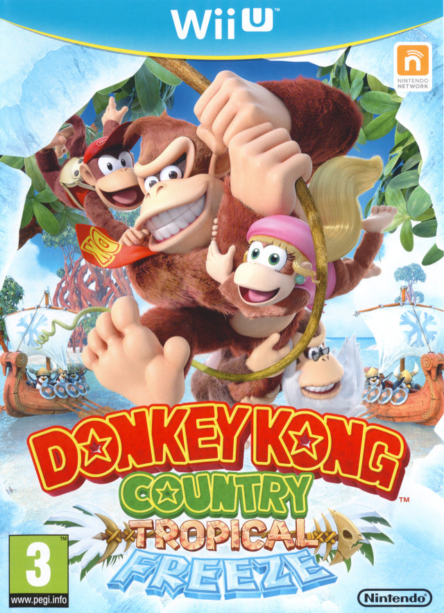 Donkey Kong Country: Tropical Freeze (Wii U) (Pre-owned)
