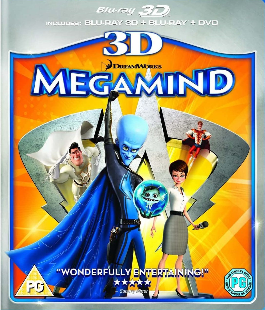 Megamind (2010) (Blu-Ray Movie) (Pre-owned)