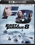 Fast & Furious 8 (2017) (4K Blu-Ray Movie) (Pre-owned)