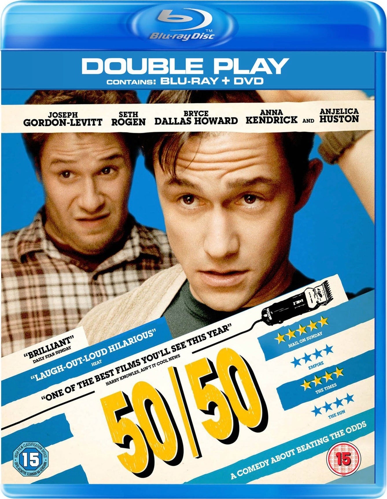 50/50 (2011) (Blu-Ray Movie) (Pre-owned)