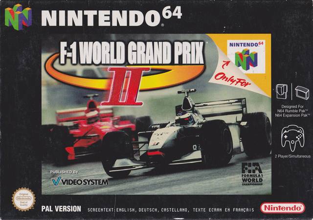 F-1 World Grand Prix II (Nintendo 64) (Pre-owned)