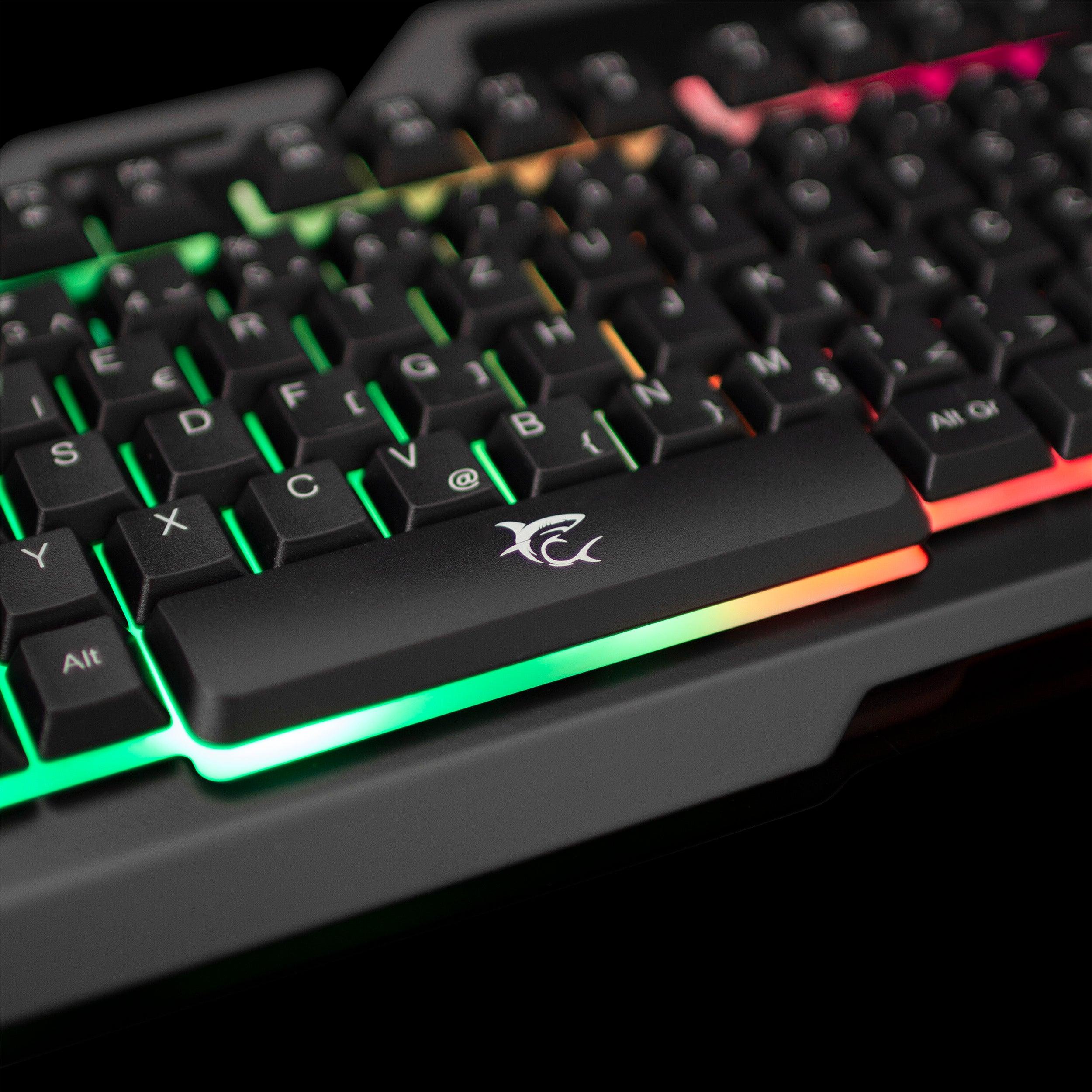 White Shark Gladiator 2 RGB Gaming Keyboard - GameStore.mt | Powered by Flutisat