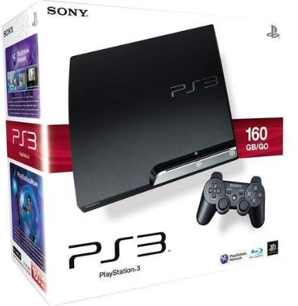 Sony PlayStation 3 Slim 160GB Console (Boxed) [1-Yr Warranty] (Pre-owned)